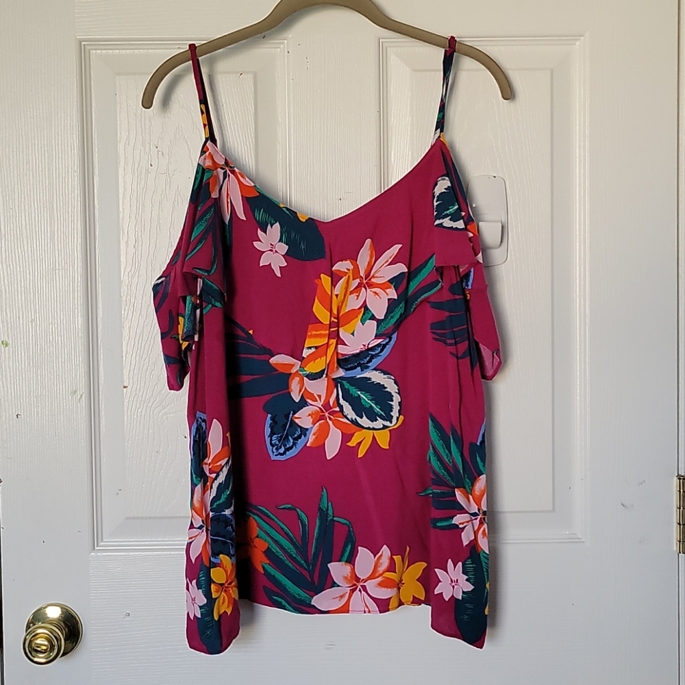 Old Navy Cold Shoulder Top